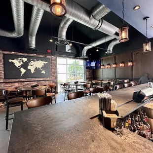 a view of the bar