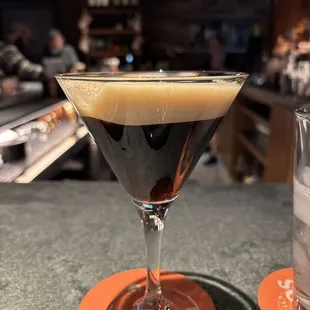 Vanilla espresso martini