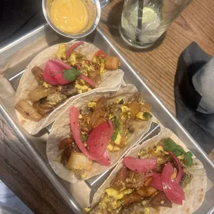 Southwest Breakfast Tacos