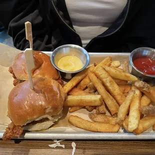 Buffalo Chicken Sliders