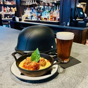 Join us for Fabio&apos;s Famous Meatballs and local craft beer.