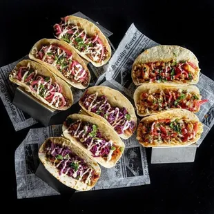 food, tacos