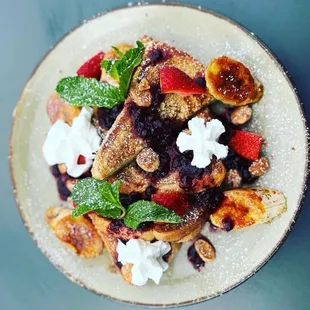 food, waffles