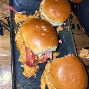 Buffalo Chicken Sliders