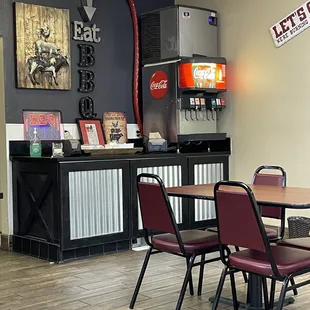 Self serve drink station