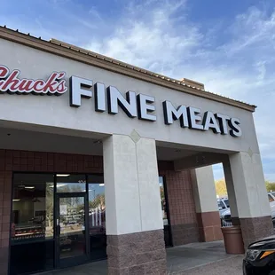 Chuck's Fine Meats store
