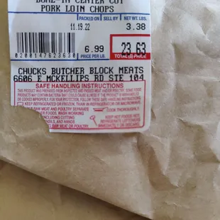 Proof of purchase with date.