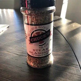 Chuck's Butcher Block Steak Seasoning