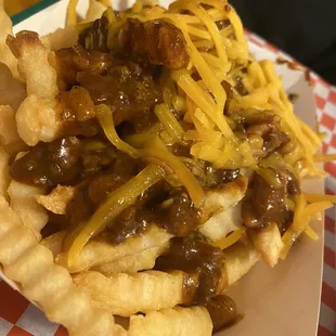 Chili fries