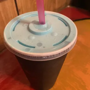 Bubble gum milkshake