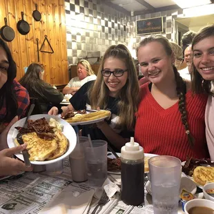 French toast and bacon