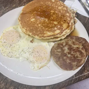 pancakes, food