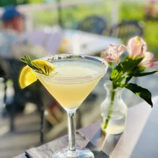 Rosemary Lemon Drop