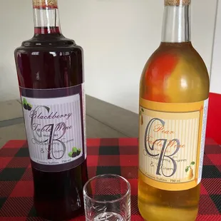 Pear and Blackberry wine