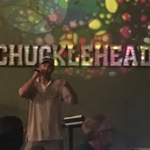 Kenny enjoying the Sing-a-long