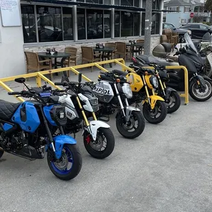 salads, outside
