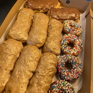 a variety of doughnuts