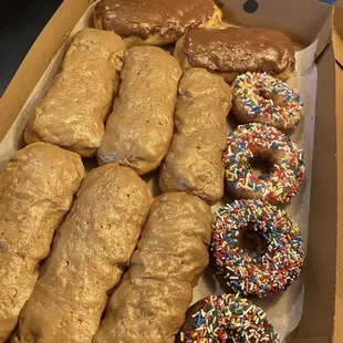 a box of doughnuts