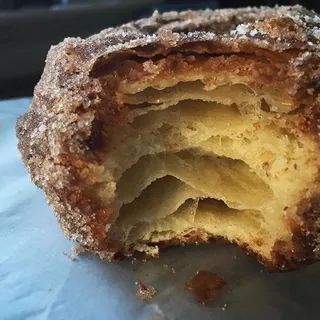 Cinnamon Sugar Cronut With Cream Cheese