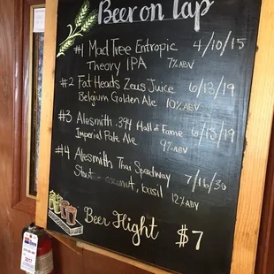 Current (10/12/17) selections for flights.