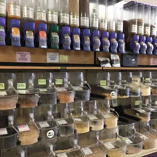 a variety of spices