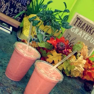 Healthy, refreshing smoothies!