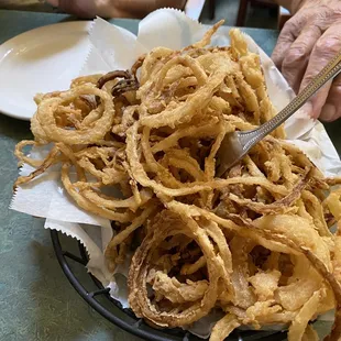 Onion strings