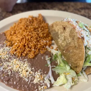 Two Crispy Taco Meal