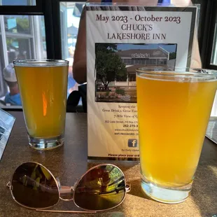 Spotted Cow on tap