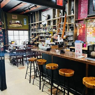 Bar area