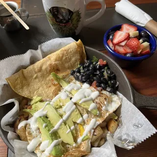 Val's Rancheros Skillet