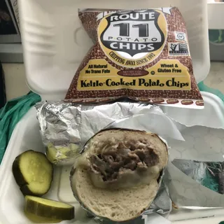 Chuckacheesesteak Sandwich