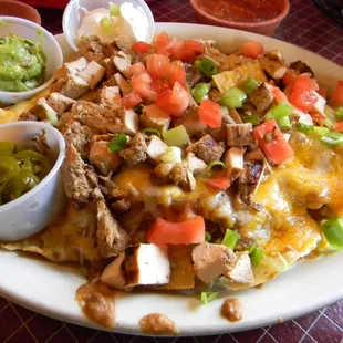 Chicken Fajita Nachos