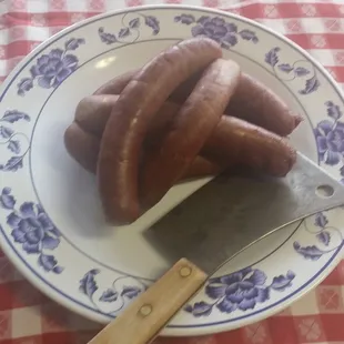 House-Made German Sausage