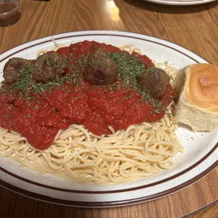 Spaghetti and Meatballs