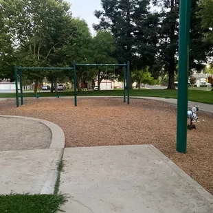 A swing set