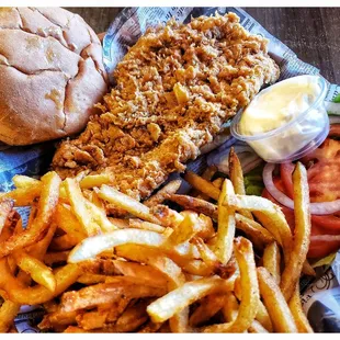 Iowa's own Park tenderloin sandwich.