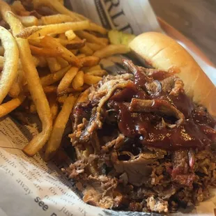 Brisket sandwich