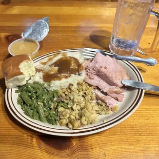 Ham dinner