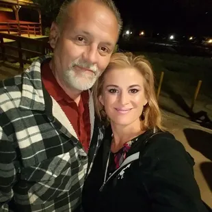 Mr. Lover and I had a wonderful night.  Thank you John, Steph,  Mona and everyone else!!!