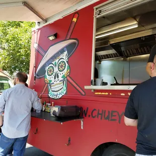 a mexican food truck