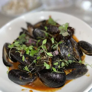 Mussels w Cuban Curry