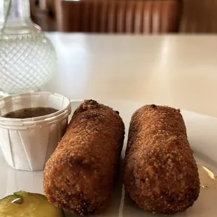 Duck croquetas