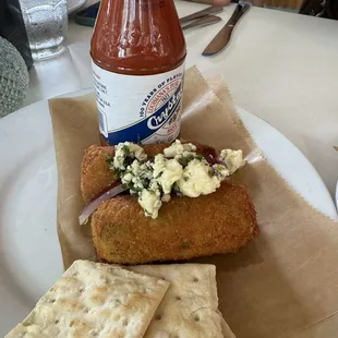 Buffalo Chicken Croquetas