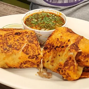 Birria burrito- delish