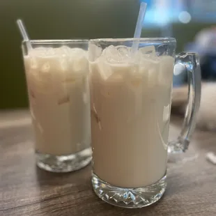 Rice milk with cinnamon