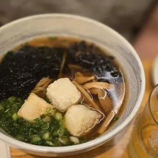 Soy ramen with tofu
