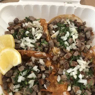 Asada quesotacos