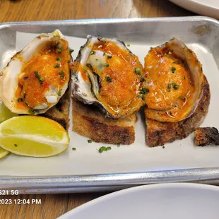 Grilled Oysters