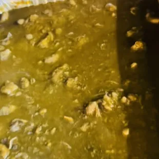 Chile verde (pork)